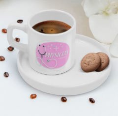 BK Gift Kişiye Özel Sunum Tabaklı Doktor Tasarımlı Kahve Fincanı-7, Sevgiliye Hediye, Arkadaşa Hediye, Doktorlara Hediye