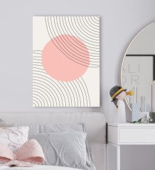 BK Gift Yatak Odası Konseptli Kanvas Tablo 50x70cm-52