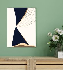 BK Gift Otel Odası Konseptli Kanvas Tablo 30x50cm-51