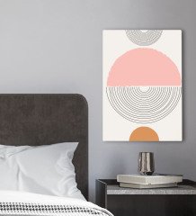 BK Gift Yatak Odası Konseptli Kanvas Tablo 30x50cm-53