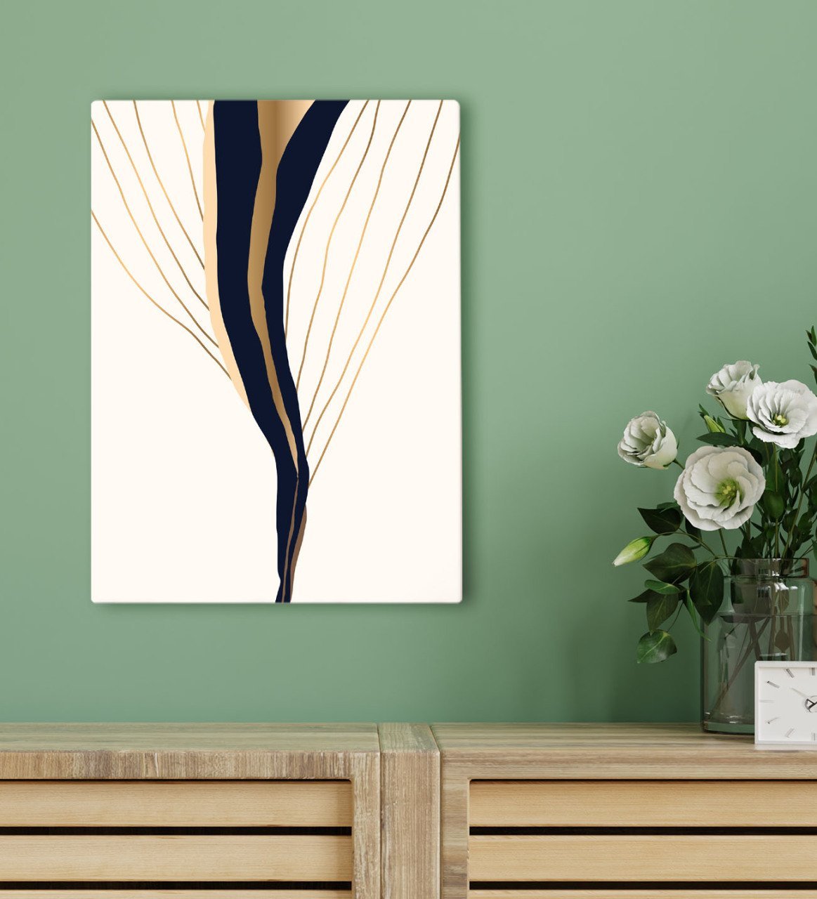 BK Gift Otel Odası Konseptli Kanvas Tablo 30x50cm-52