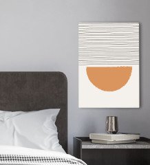 BK Gift Yatak Odası Konseptli Kanvas Tablo 30x50cm-54