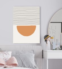 BK Gift Yatak Odası Konseptli Kanvas Tablo 50x70cm-54