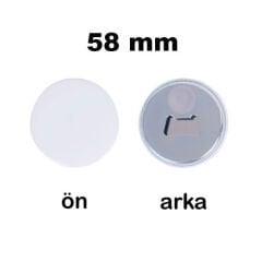 Uv Baskı İçin 58 mm Magnet Açacak (50 adet)