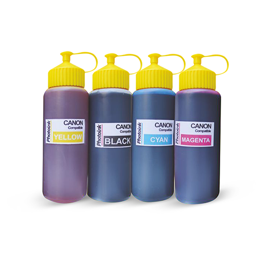 Canon Mg3550 için 4 Renk 500ML Photoink Mürekkep