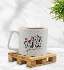 Kişiye Özel Evin Süslüsü Tasarımlı Middle Beyaz Kupa Bardak Model 4