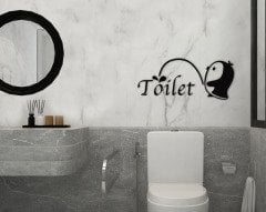 BK Home Banyo Tuvalet Duvar Süsü-6