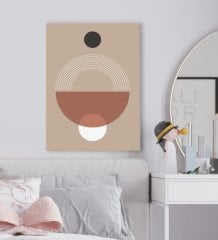 BK Gift Yatak Odası Konseptli Kanvas Tablo 50x70cm-57