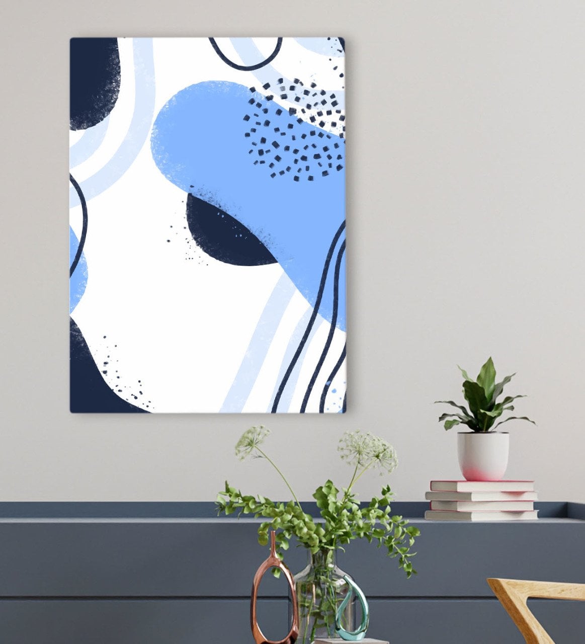 BK Gift Otel Odası Konseptli Kanvas Tablo 50x70cm-56