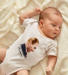 BK Kids Atatürk Temalı Beyaz Bebek Body Zıbın-11