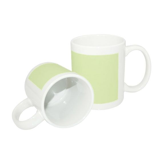 Fosforlu Porselen Beyaz Kupa - Kutulu