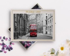 BK Home Londra Manzara 1000 Parça Profesyonel Puzzle-3