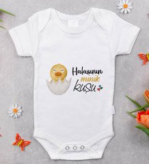 BK Kids Halasının Minik Kuşu Tasarımlı Bebek Body Zıbın - Model 1