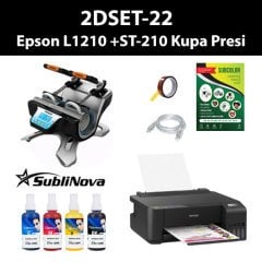 Kupa Baskı Seti (ST-210 + Epson L1250)