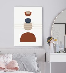 BK Gift Yatak Odası Konseptli Kanvas Tablo 50x70cm-60
