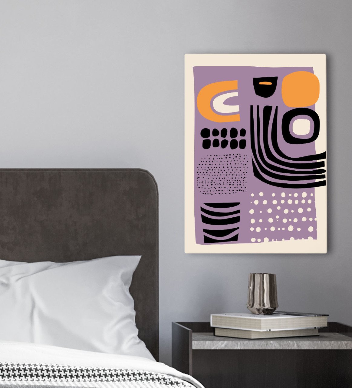 BK Gift Yatak Odası Konseptli Kanvas Tablo 30x50cm-61