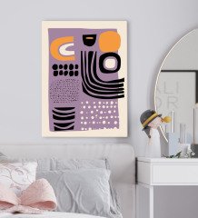 BK Gift Yatak Odası Konseptli Kanvas Tablo 50x70cm-61