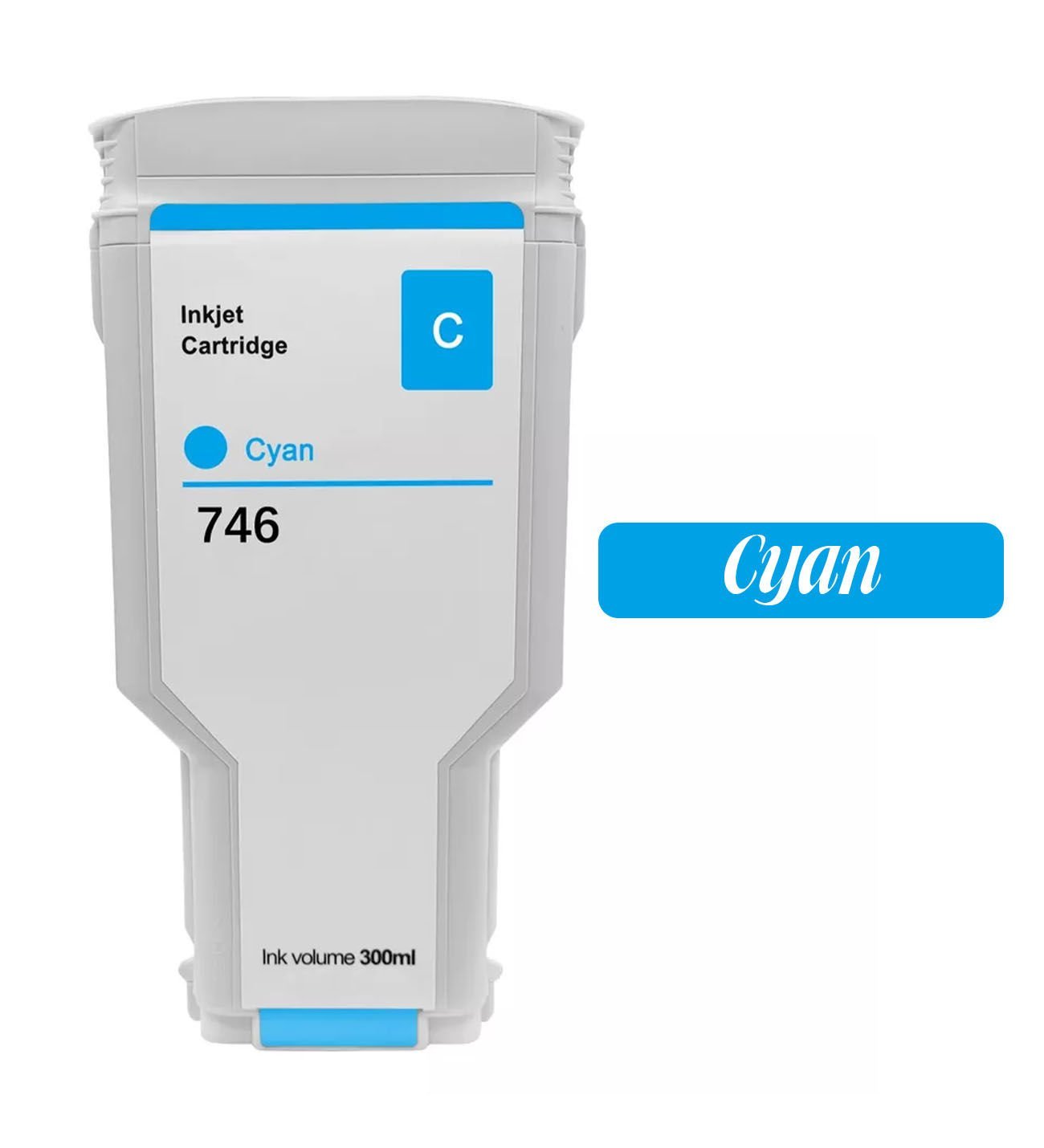 Hp 746XL-P2V80A Mavi Muadil Kartuş 300ml