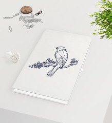 Kişiye Özel Sevgililer Günü Beyaz Defter-84