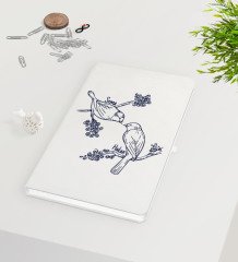 Kişiye Özel Sevgililer Günü Beyaz Defter-85