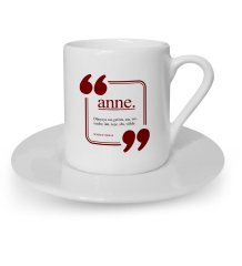 Kişiye Özel Anne Türk Kahvesi Fincanı - 3-2