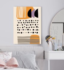 BK Gift Yatak Odası Konseptli Kanvas Tablo 50x70cm-64