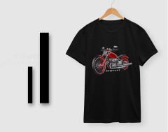 BK Gift Motorsiklet Tasarımlı Erkek Siyah T-shirt -14, Arkadaşa Hediye, Doğum Günü Hediyesi, Sevgili Hediyesi