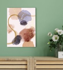 BK Gift Otel Odası Konseptli Kanvas Tablo 30x50cm-64