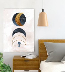 BK Gift Yatak Odası Konseptli Kanvas Tablo 70x100cm-65