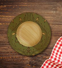 Kişiye Özel Retro Motif Tasarımlı Doğal Ahşap Tabaklı Heybeli Çay Bardağı Model 4