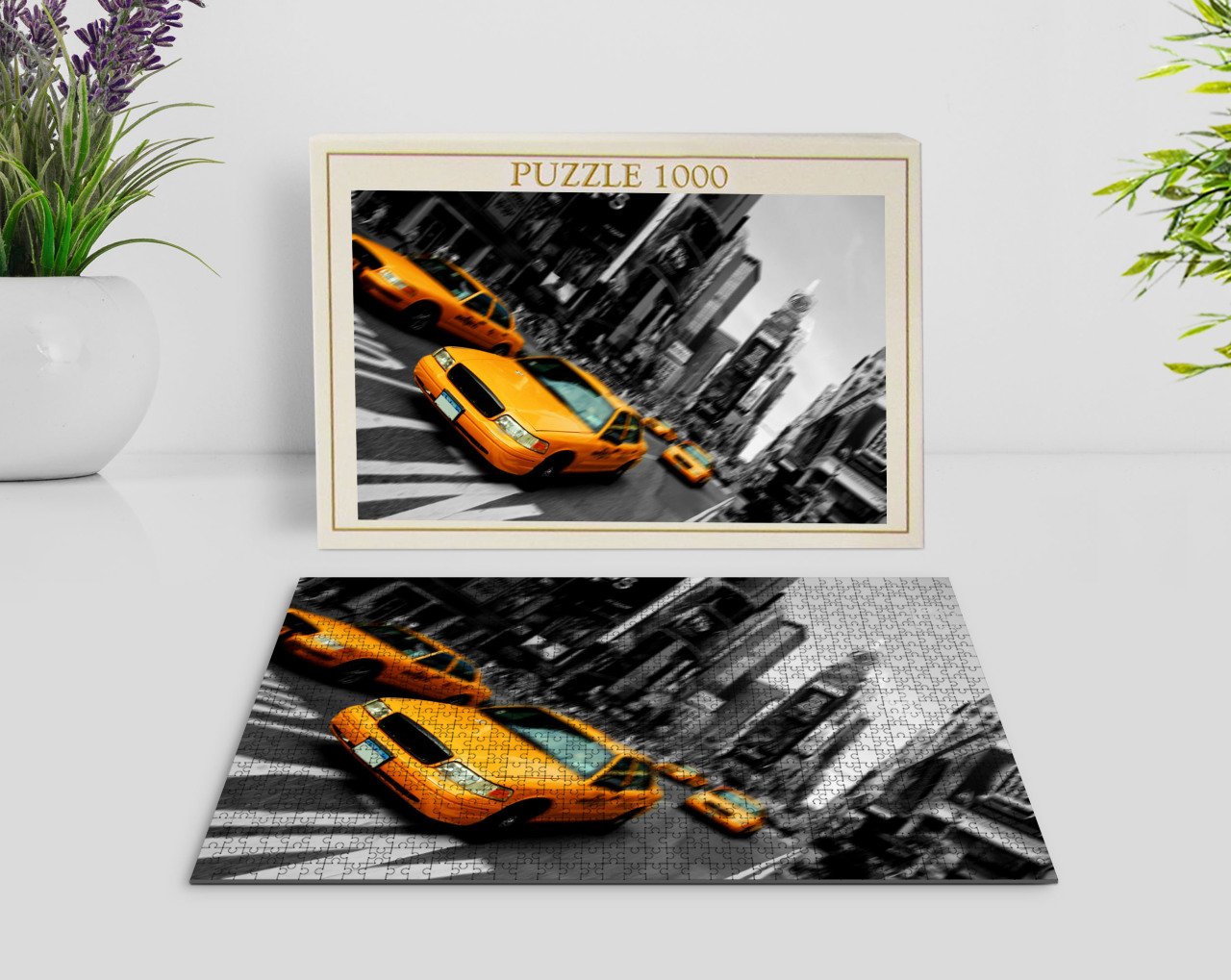 BK Home New York Manzara 1000 Parça Profesyonel Puzzle-6