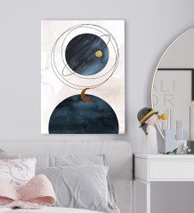 BK Gift Yatak Odası Konseptli Kanvas Tablo 50x70cm-66