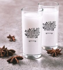 Kişiye Özel Renkli Baskılı Yeşilçam Replikleri Seni Babandan İsteyeceğim İkili Rakı Bardağı Seti-2