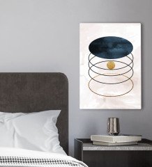 BK Gift Yatak Odası Konseptli Kanvas Tablo 30x50cm-67
