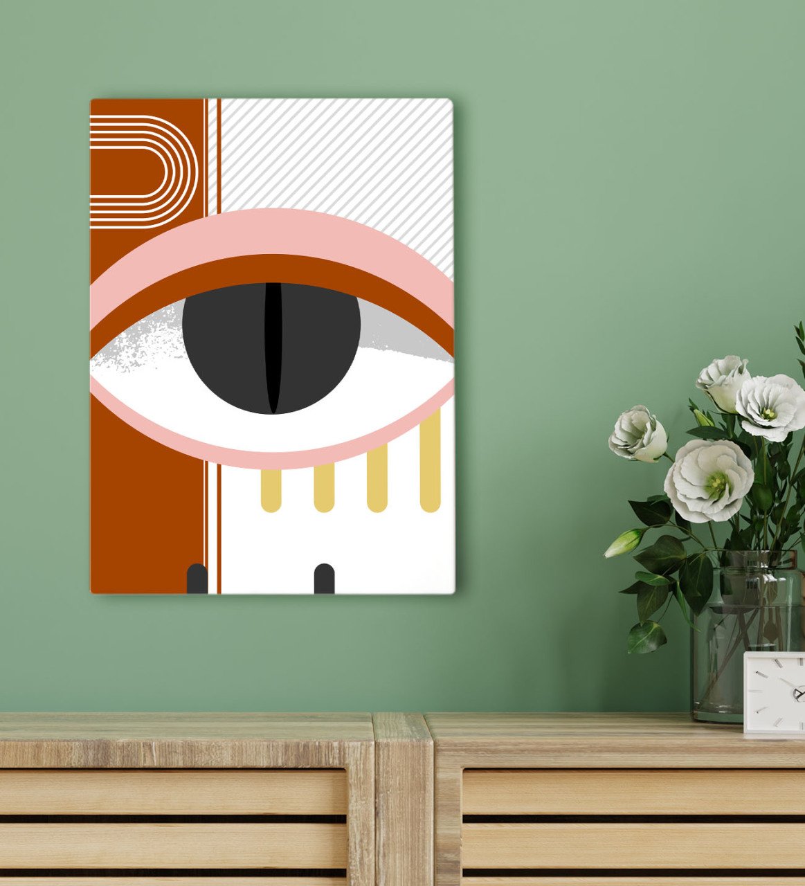 BK Gift Otel Odası Konseptli Kanvas Tablo 30x50cm-66