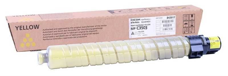 Ricoh C3503 Sarı Orjinal Toner - MP-C 3003-3004-3503-3504-4504-5504 (841818) (T8135)