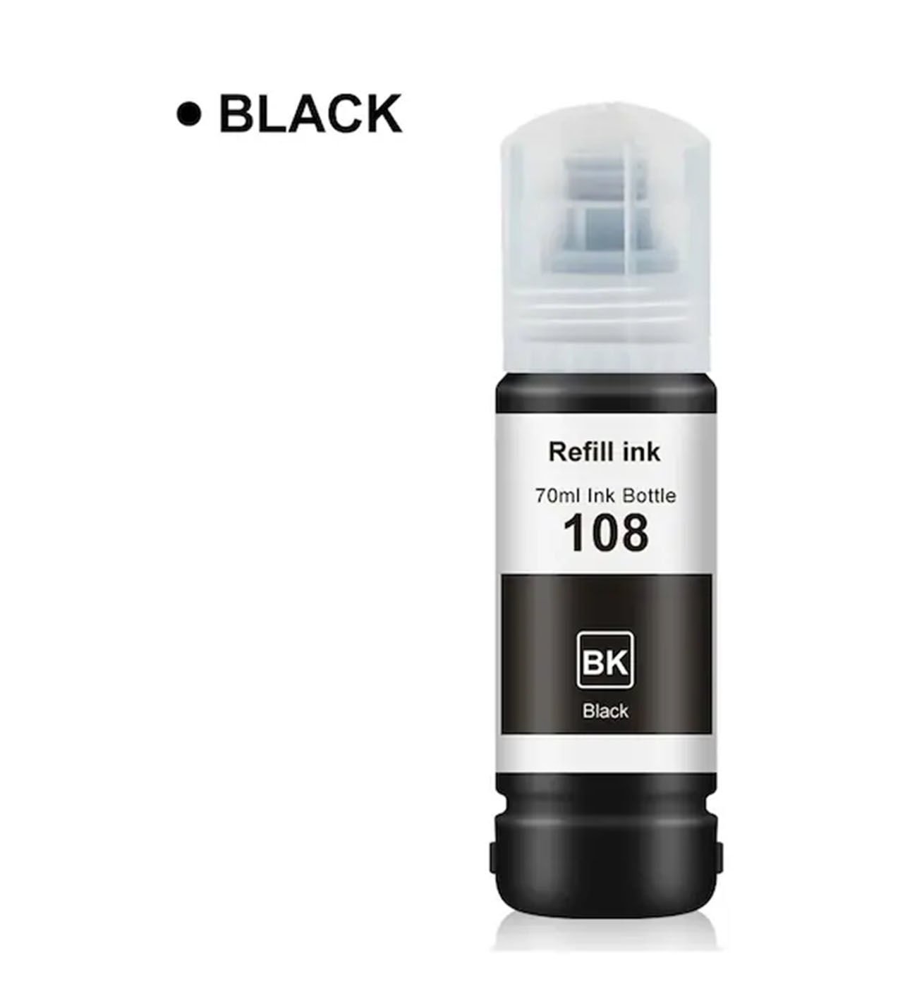 EPSON 108 Uyumlu SİYAH PHOTOINK MÜREKKEP -EPSON  L8050 -l8100 -l18050