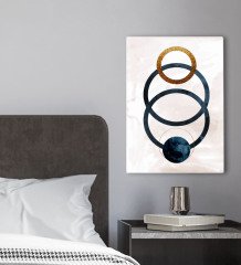 BK Gift Yatak Odası Konseptli Kanvas Tablo 30x50cm-68
