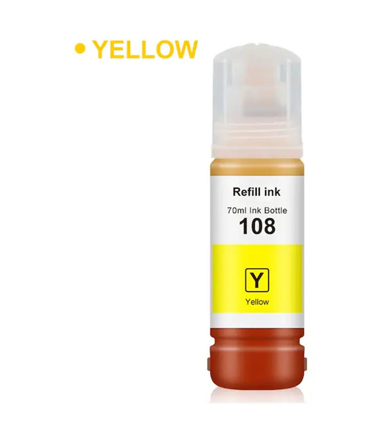 EPSON 108 Uyumlu SARI PHOTOINK MÜREKKEP -EPSON  L8050 -l8100 -l18050