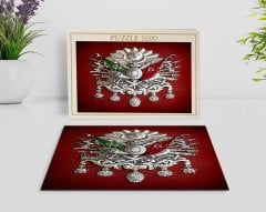 BK Home Osmanlı Arması 1000 Parça Profesyonel Puzzle-1