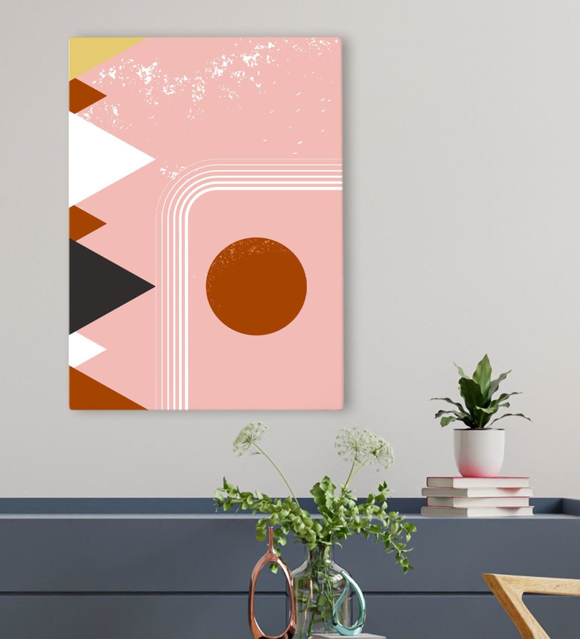 BK Gift Otel Odası Konseptli Kanvas Tablo 50x70cm-67