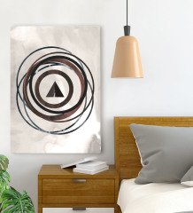 BK Gift Yatak Odası Konseptli Kanvas Tablo 70x100cm-69