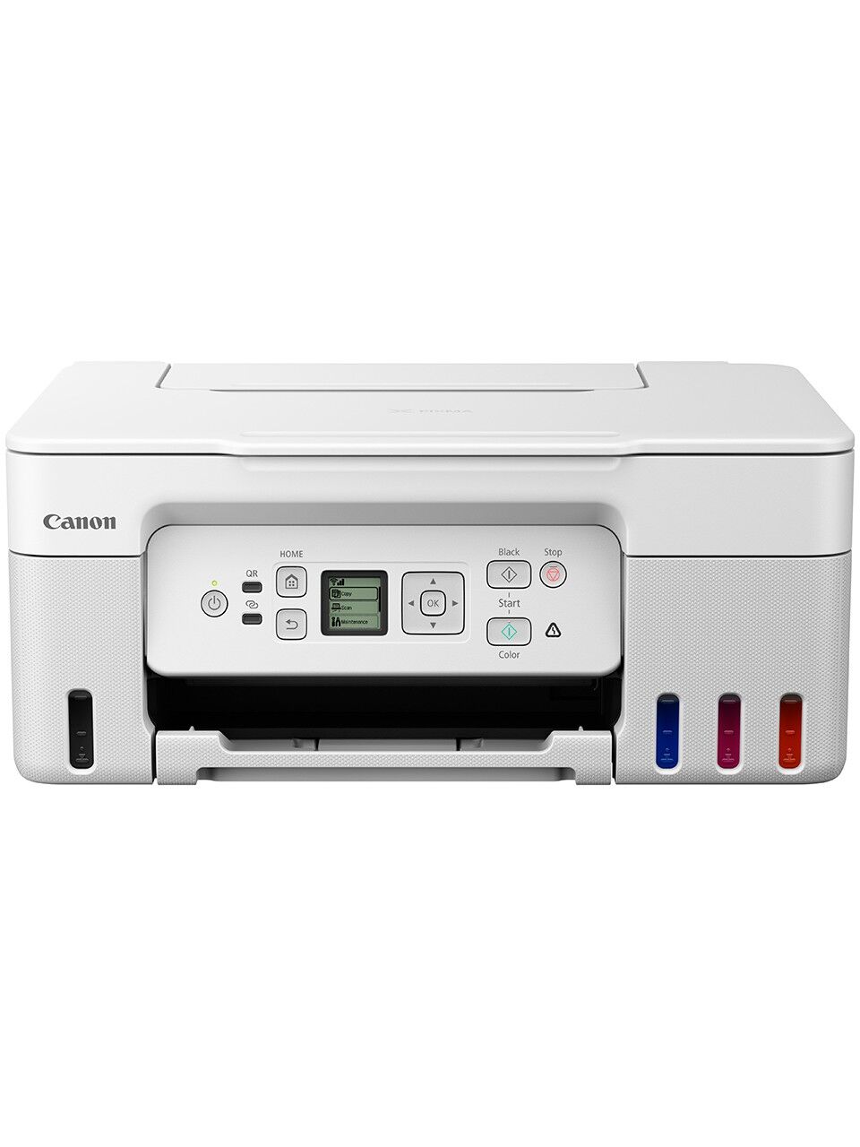 Canon PIXMA G3470 Çok Fonksiyonlu Renkli Mürekkep Tanklı Beyaz Yazıcı/Tarama + Fotokopi/Wifi (Canon Eurasia Garantili) - BEYAZ