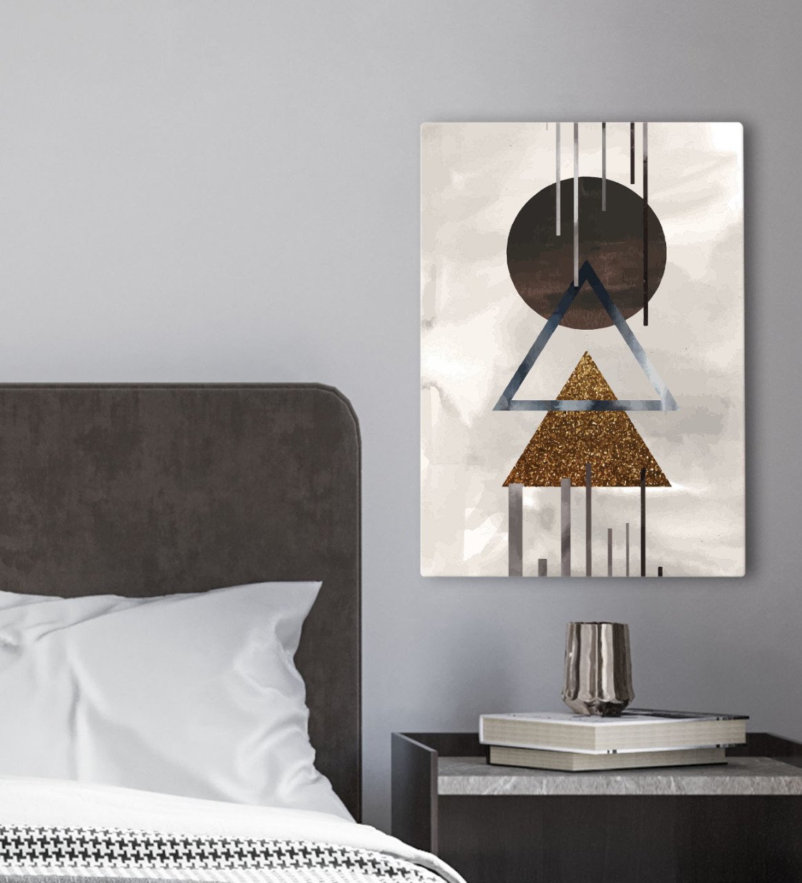 BK Gift Yatak Odası Konseptli Kanvas Tablo 30x50cm-70