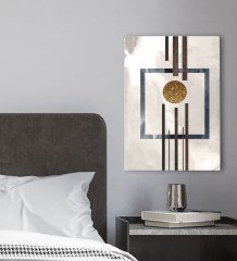 BK Gift Yatak Odası Konseptli Kanvas Tablo 30x50cm-71