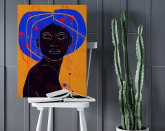 BK Home Womanly Tasarımlı Kanvas Tablo 50x70cm-1