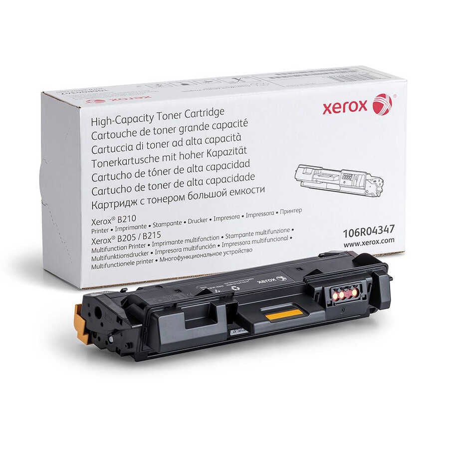 Xerox 106R04348 Siyah Orijinal Toner Kartuşu 3000 Sayfa, Xerox® B210 / B205 / B215