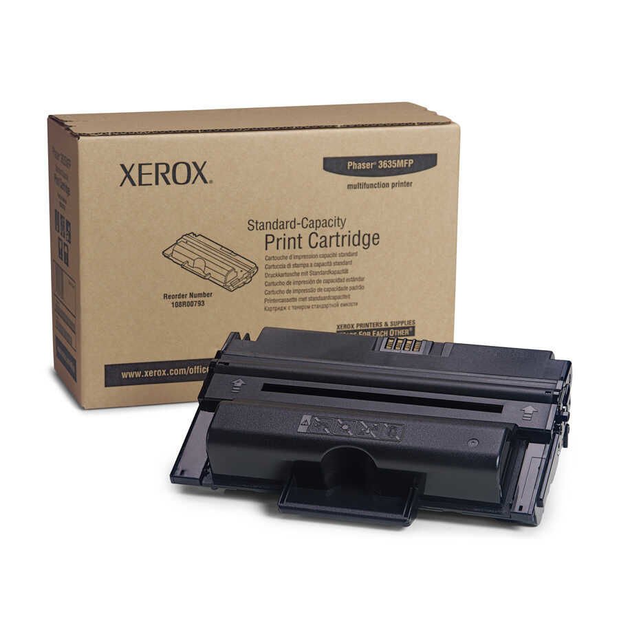 Xerox 108R00794 Siyah Orijinal Toner Kartuşu 5000 Sayfa,Phaser 3635MFP