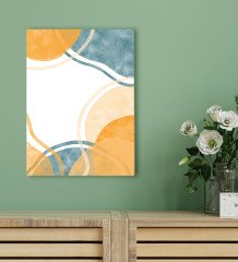BK Gift Otel Odası Konseptli Kanvas Tablo 30x50cm-71