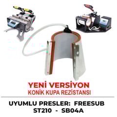 Yeni Versiyon Konik Kupa Presi Rezistansı (ST-210 ve SB-04A)
